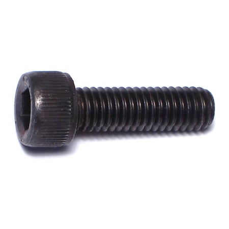 Midwest Fastener M6-1.00 Socket Head Cap Screw, Socket, Black Oxide Steel, 20 mm Length, 50 PK 51436